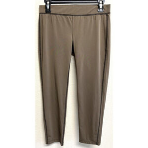 James Perse Performance Yosemite Size 2/M Crop Leggings Cannel Olive